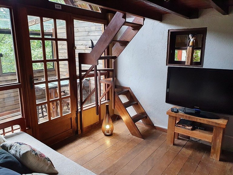 Chalet Coruja Listrada - Ninho das aves