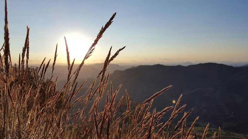 Chalé dos Pássaros - Balcón con vista a la Naturaleza