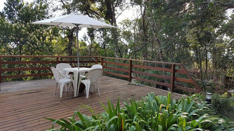 Chalet Coruja Listrada - Ninho das aves